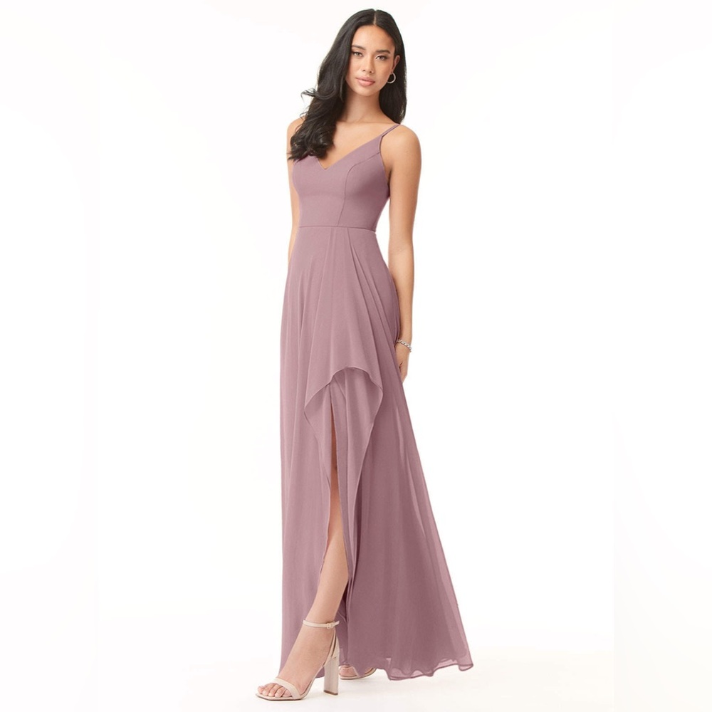 Azazie Collette Dusty Rose NWT